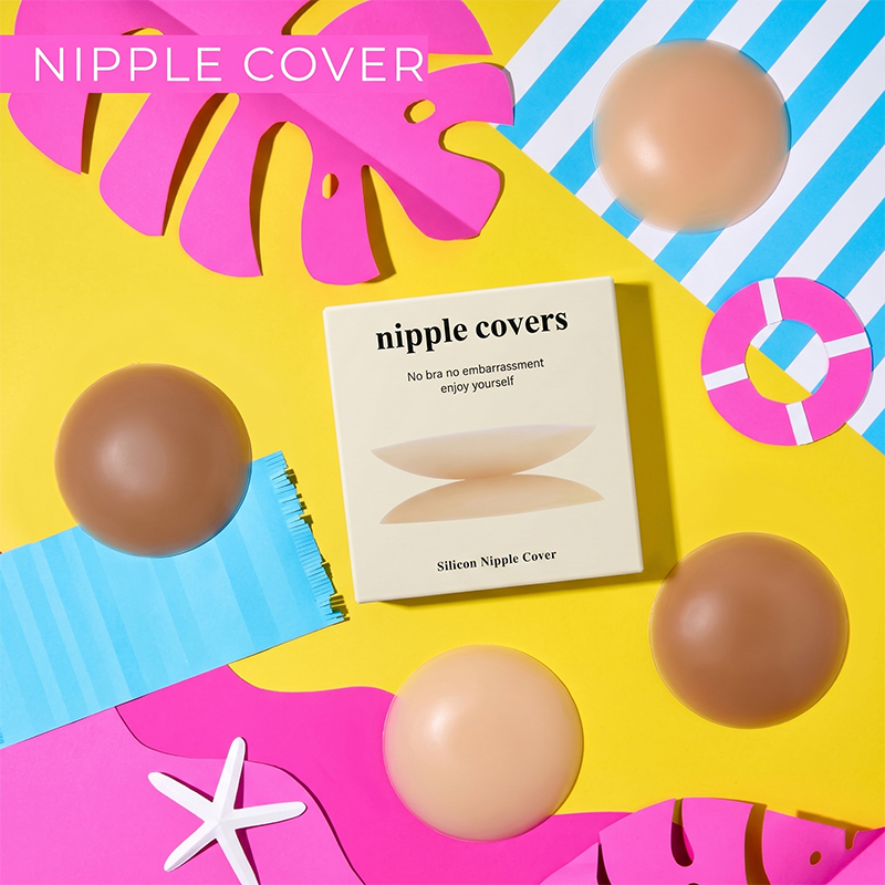 2-Piece Pack of Invisible Self - Nipple Cover Pasties 评论和价格
