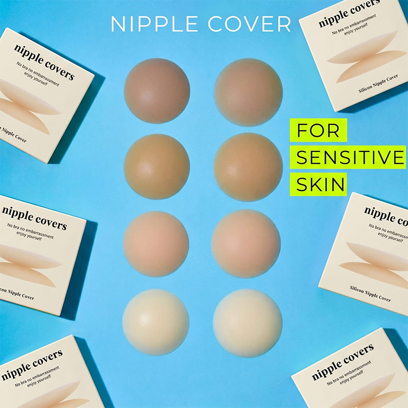 2-Piece Pack of Invisible Self - Nipple Cover Pasties 评论和价格