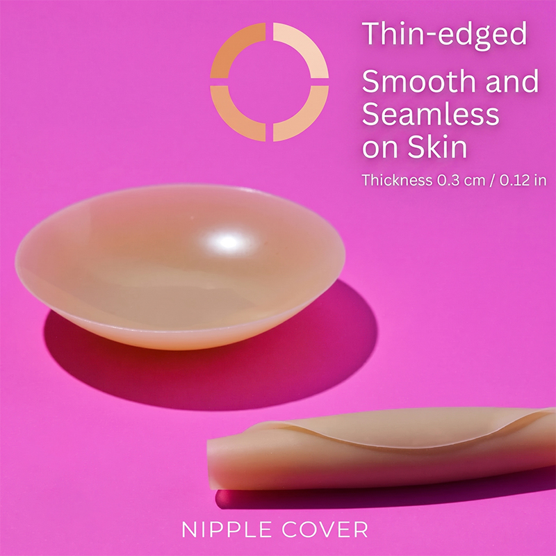 2-Piece Pack of Invisible Self - Nipple Cover Pasties 评论和价格