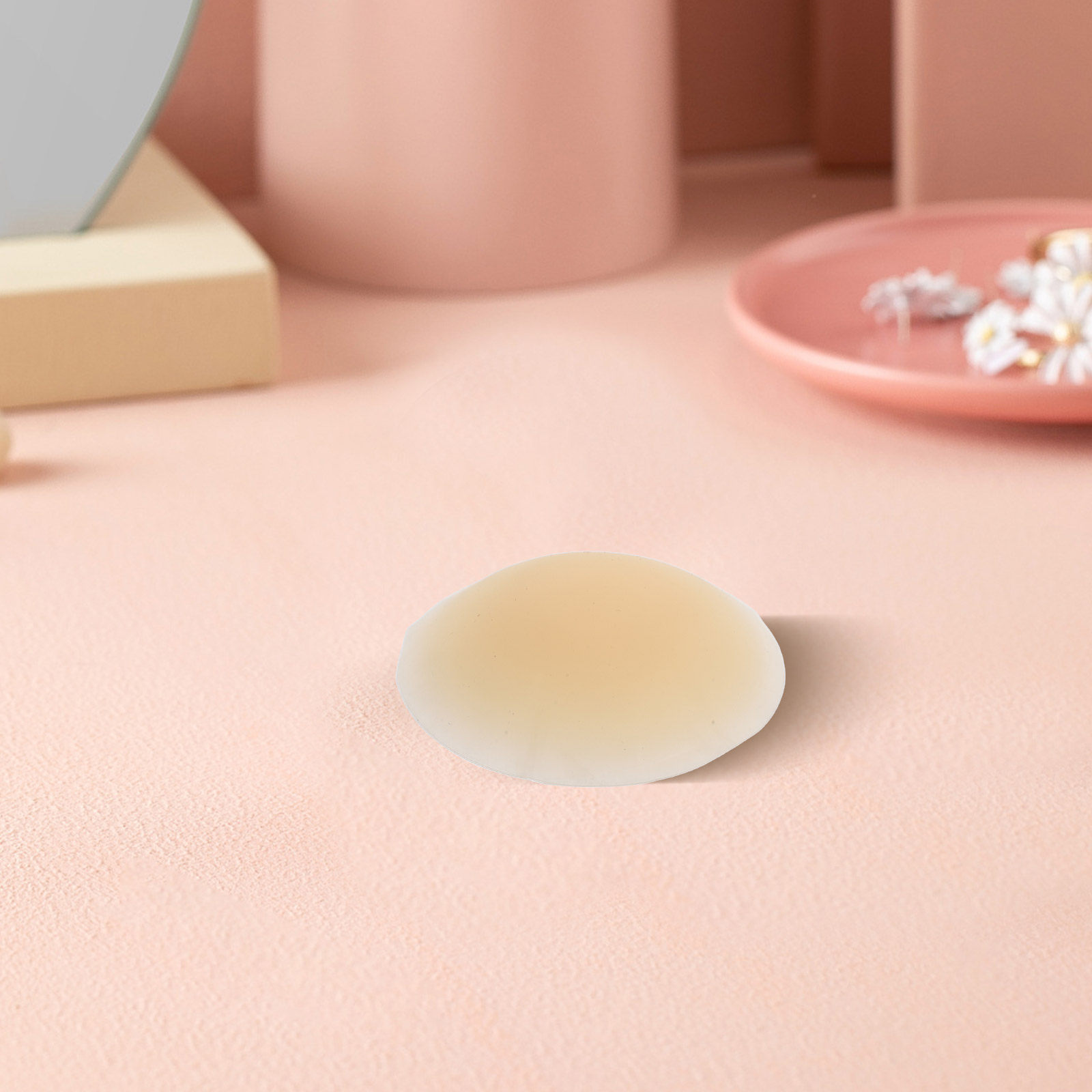 1Pair Thin Reusable Nipples Pa - Nipple Cover Pasties 评论和价格